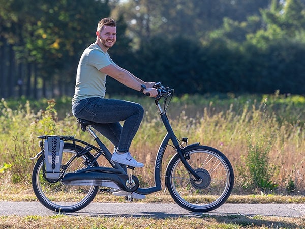 low step through bike balance van raam