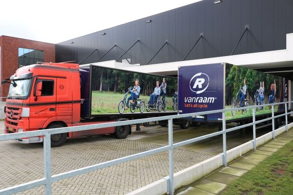 Van Raam Varsseveld loading and unloading