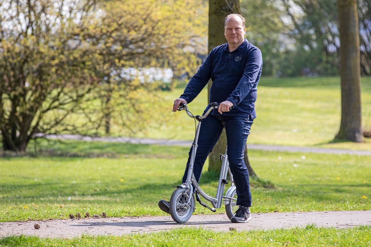 Van Raam reinforced city walking bike