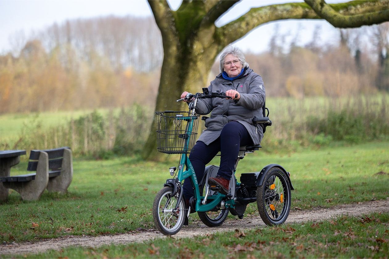 Van Raam Easy Go 3 wheel mobility scooter bike